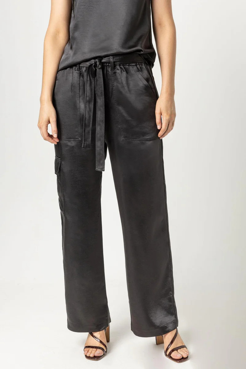 Satin Cargo Pant | Lilla P