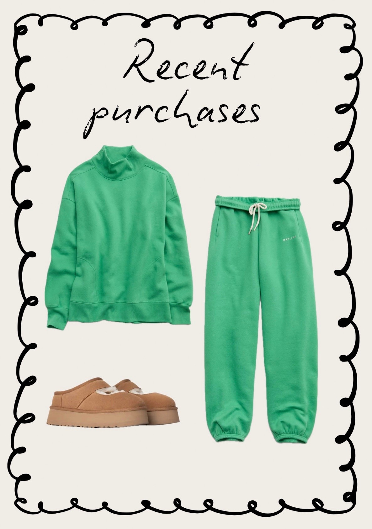 Uggs are super cheap right now, u got a XL crewneck / large pants  

#LTKFindsUnder100 #LTKMidsize #LTKSaleAlert