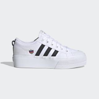 adidas Nizza Platform Shoes - White | adidas US | adidas (US)