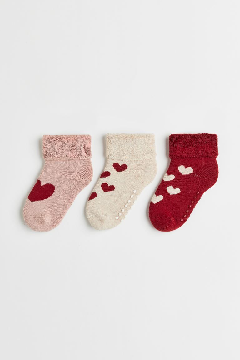 3-pack Non-slip Socks | H&M (US)