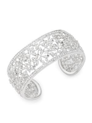 Crystal Floral Cuff Bracelet | Saks Fifth Avenue OFF 5TH