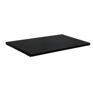 2-Pack Steel Shelf Set in Black (36 in. W x 15 in. D) for Ready-to-Assemble 36 in. Freestanding Garage Cabinet | The Home Depot