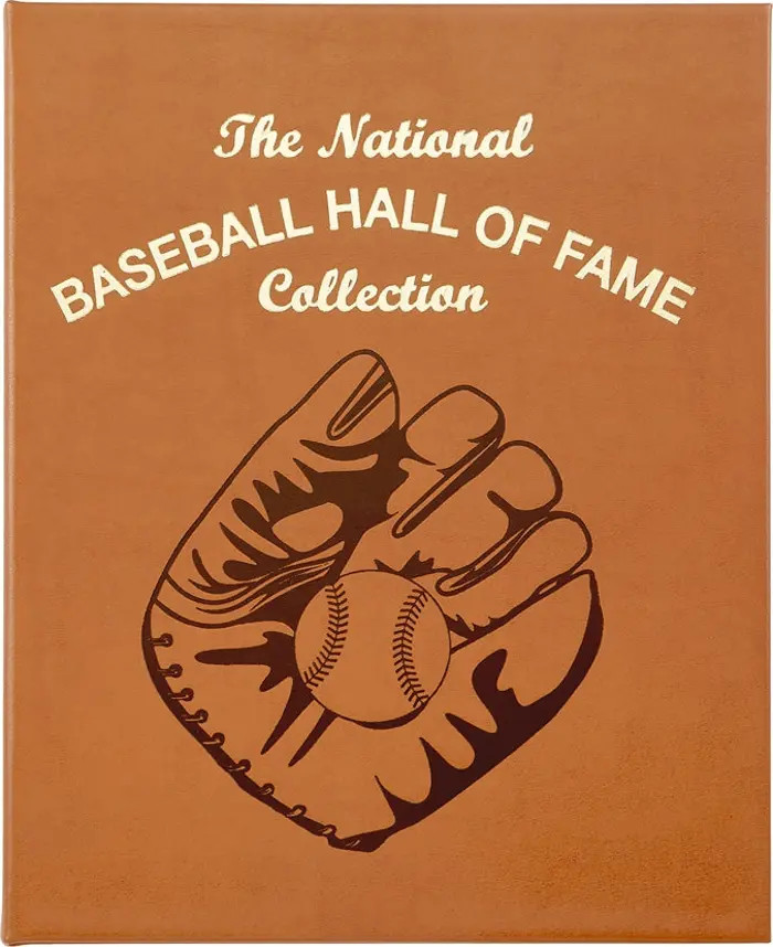 Graphic Image The National Baseball Hall Of Fame Collection Leather Coffee Table Book | Nordstrom | Nordstrom