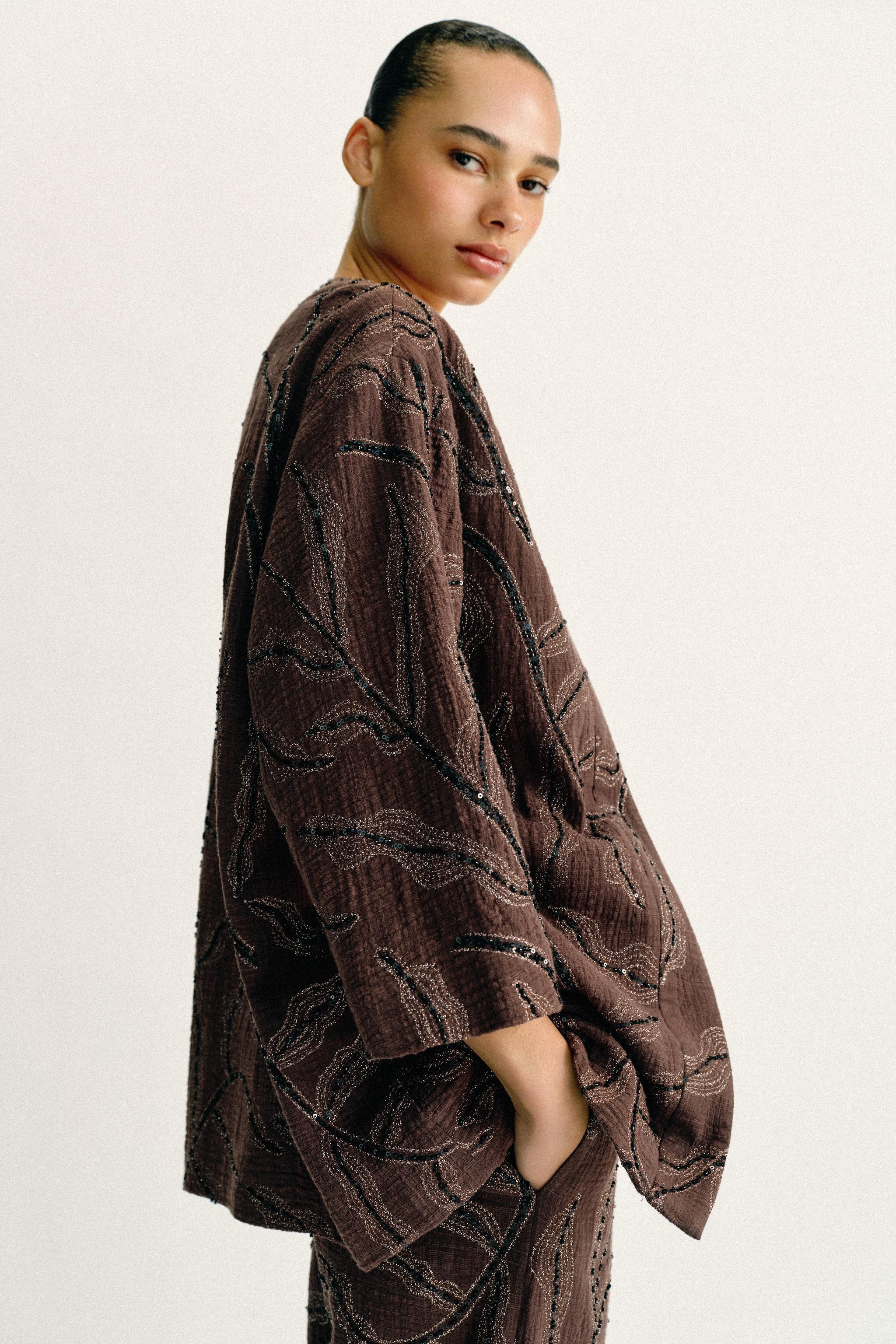 ZW COLLECTION WRAP MINI DRESS | Zara UK