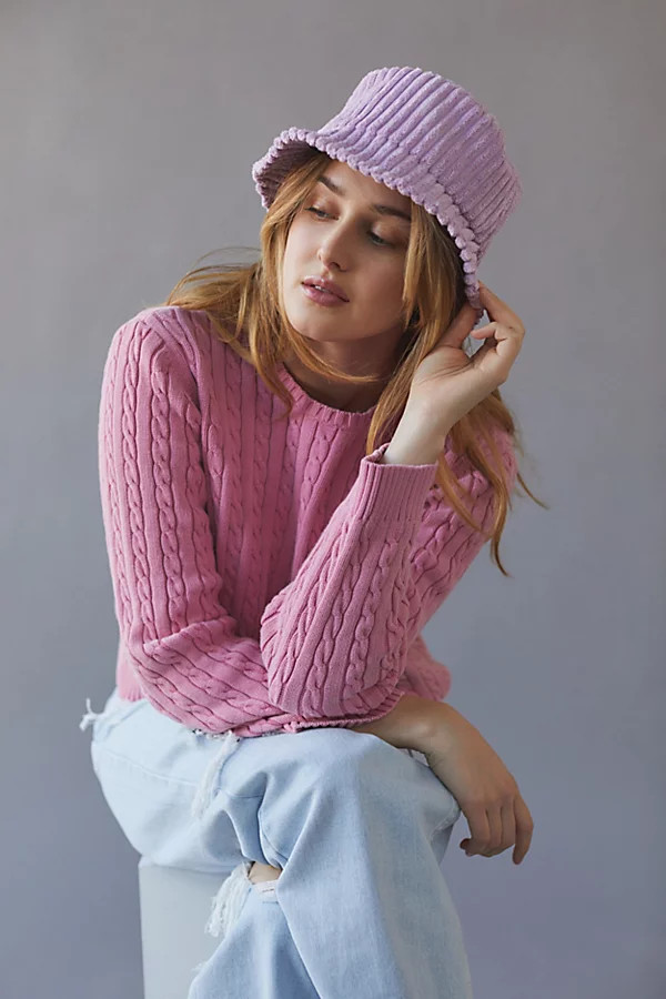Wide Wale Corduroy Bucket Hat | Urban Outfitters (US and RoW)