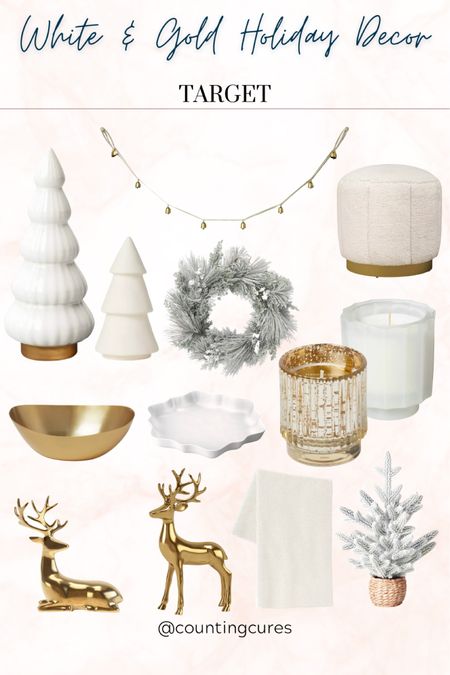 Elevate your holiday decor with these affordable items! #targetfinds #neutraldecor #goldaccents #homedecor

#LTKstyletip #LTKHoliday #LTKhome