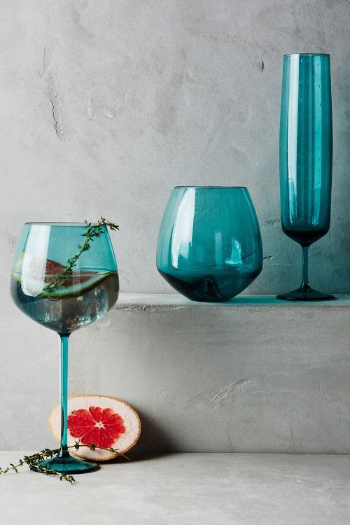 Pippa Stemless Wine Glass | Anthropologie (US)