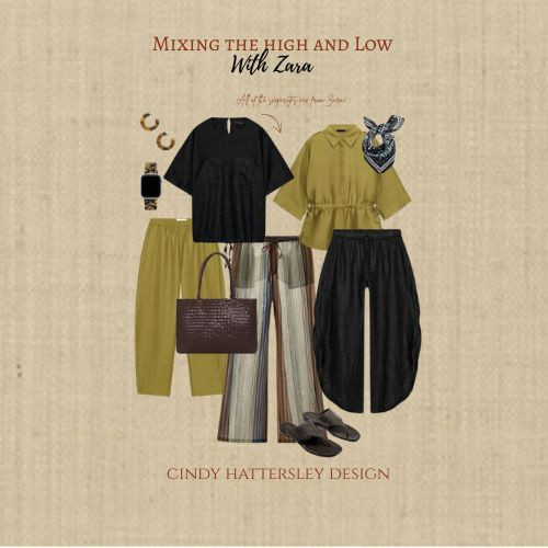 Zara Outfits Mixing the High and Low 

 #LTKootd #LTKSeasonal #LTKOver40