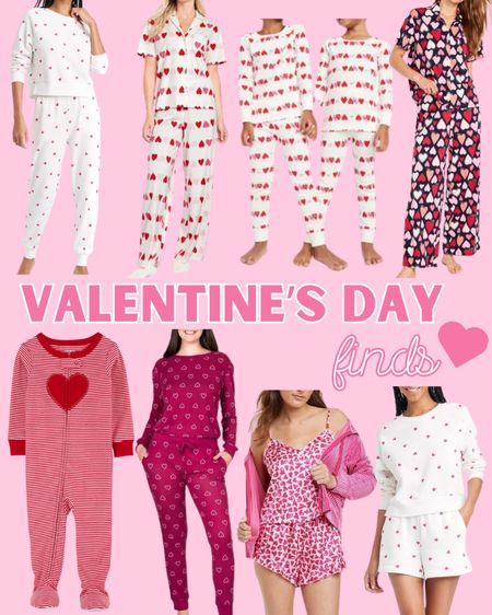 Family Valentine’s Day Pajamas 🩷 

#LTKfindsunder50 #LTKHoliday #LTKfamily