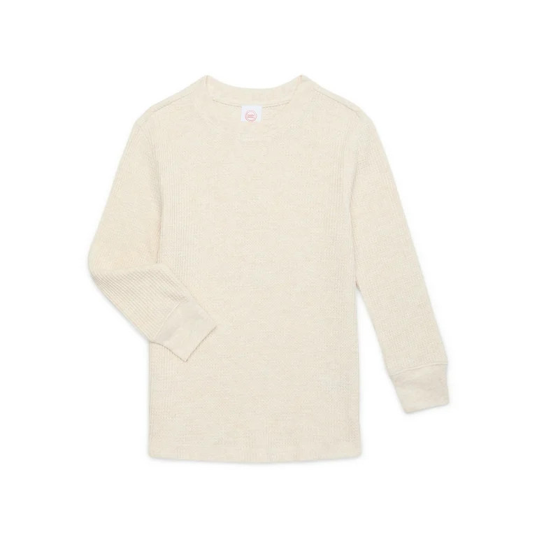 Wonder Nation Boys Thermal Top with Long Sleeves, Sizes 4-18 - Walmart.com | Walmart (US)