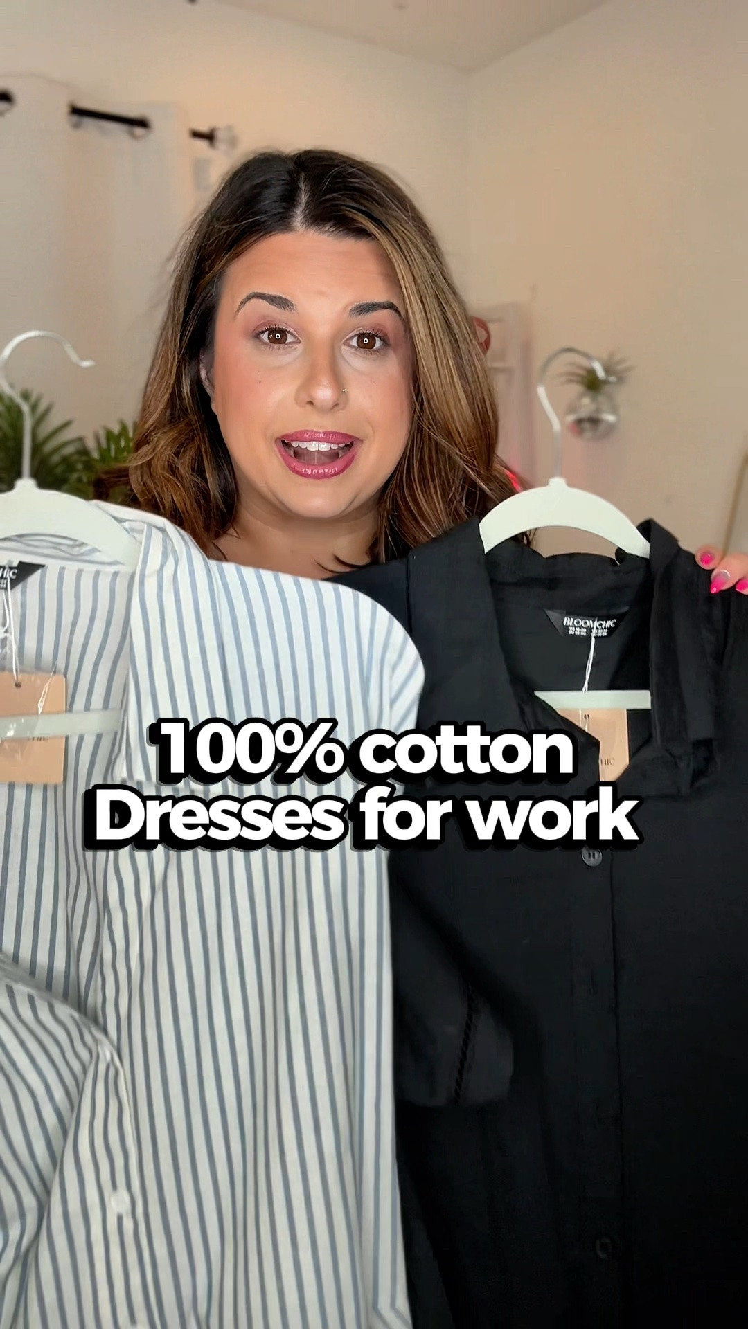 Both dresses are cotton!

#LTKootd #LTKPlusSize #LTKWorkwear