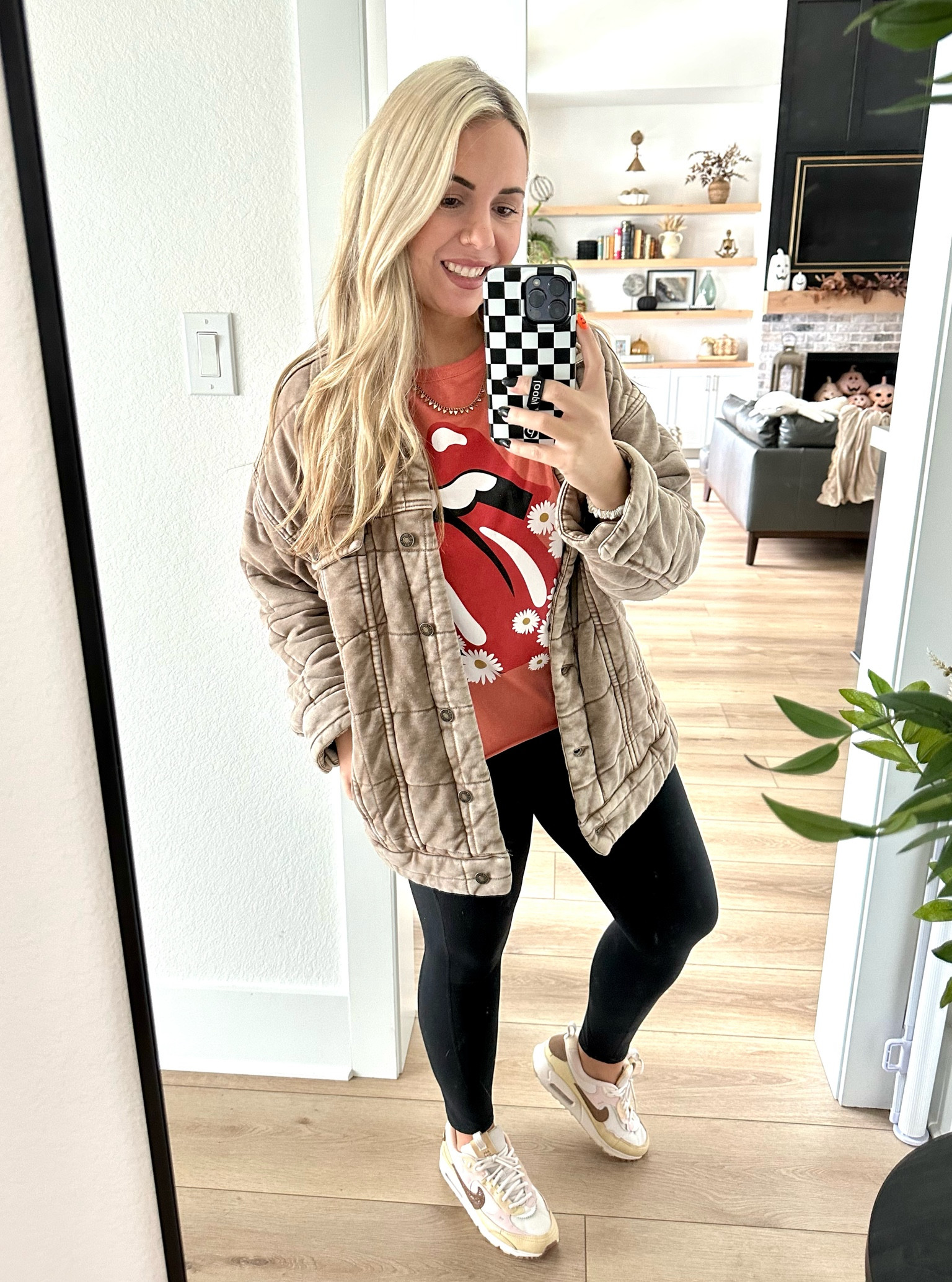 My fave cozy jacket from last year that’s total Free People vibes for a third of the cost! It’s a nice washed look and it’s super soft and comfy. Did my normal size large which I prefer in jackets and t-shirts. In 5’7 size 10. 

#LTKGiftGuide #LTKover40 #LTKmidsize