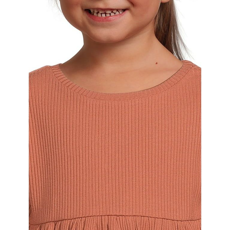 easy-peasy Toddler Girl Long Sleeve Babydoll Top, Sizes 12 Months-5T - Walmart.com | Walmart (US)