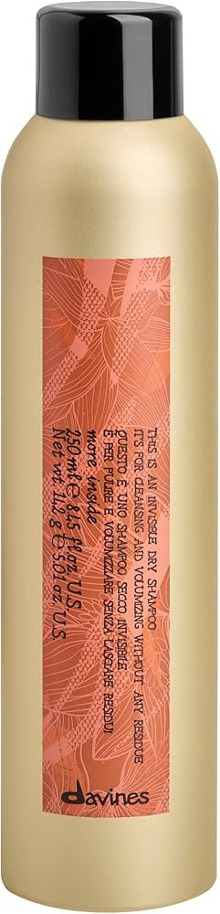 Davines This Is An Invisible Dry Shampoo, Residue-Free Cleansing And Volumizing Formula, Absorbs ... | Amazon (US)
