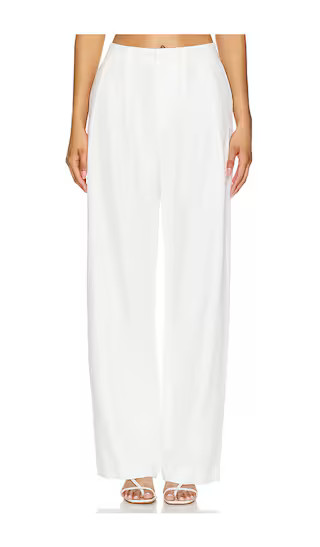 Twill Sartorial Pant in Off White | Revolve Clothing (Global)