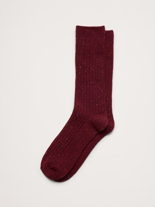 Donegal Ribbed Sock with Wool | Banana Republic (US)