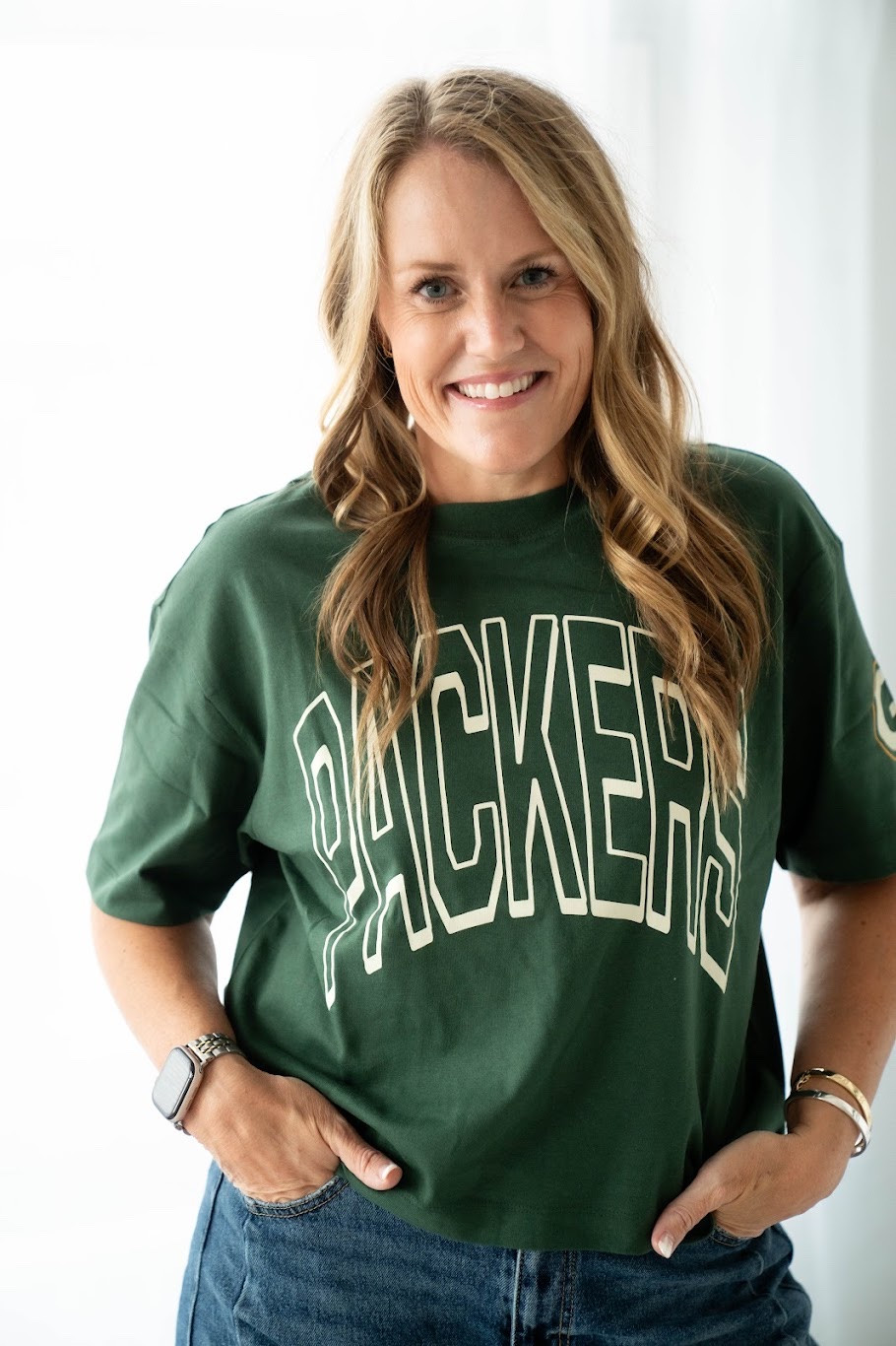 Green Bay Packers gear! Go Pack Go! 

NFL teams game day outfit football season packers

#LTKootd #LTKmomlife #LTKgrwm
