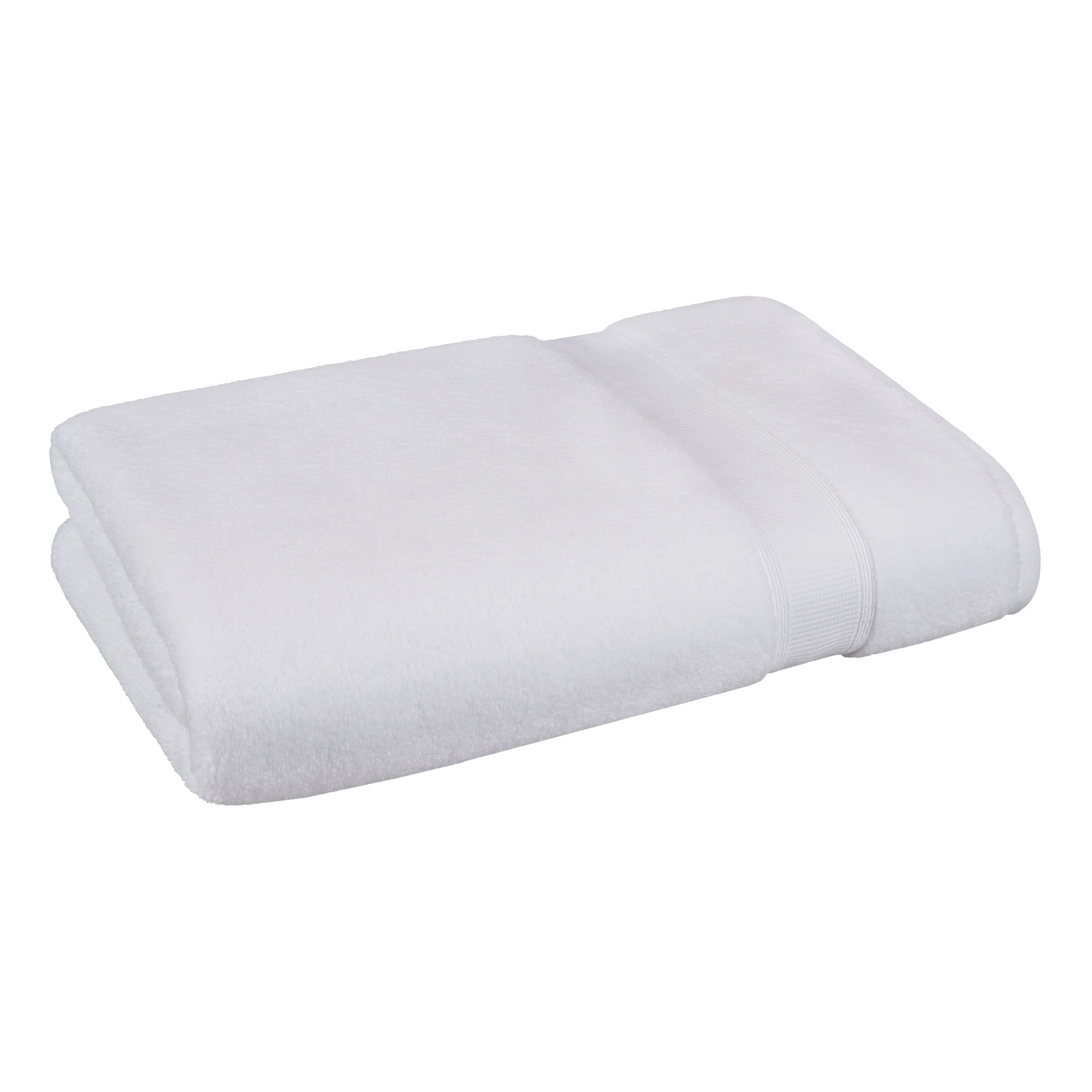 Hotel Style Egyptian Cotton Bath Sheet, Arctic White | Walmart (US)