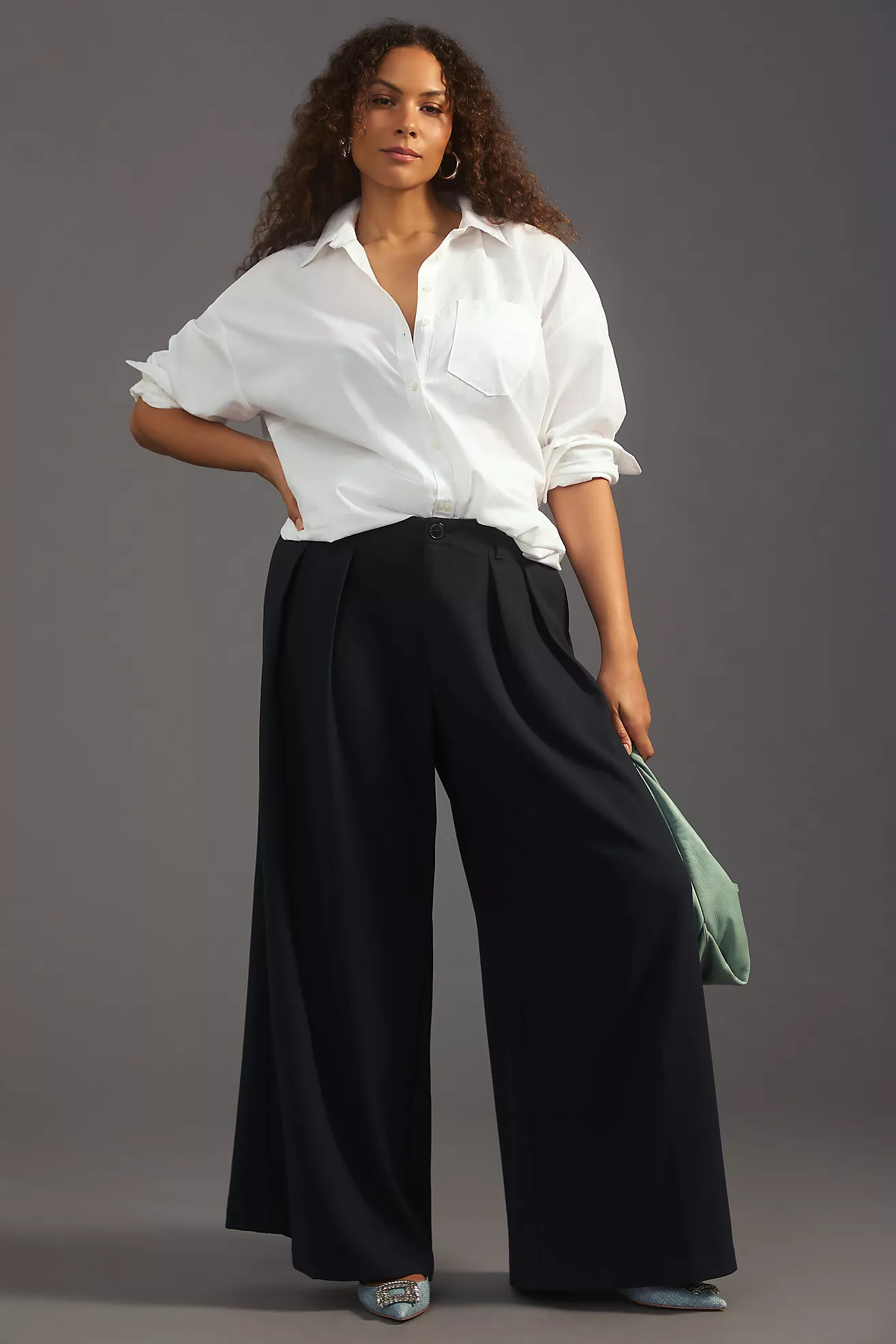 Maeve Pleated Trousers | Anthropologie (US)