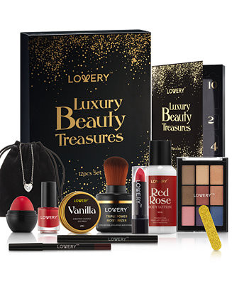 Lovery 12-Pc. Luxury Beauty Advent Calendar Set - Macy's | Macy's