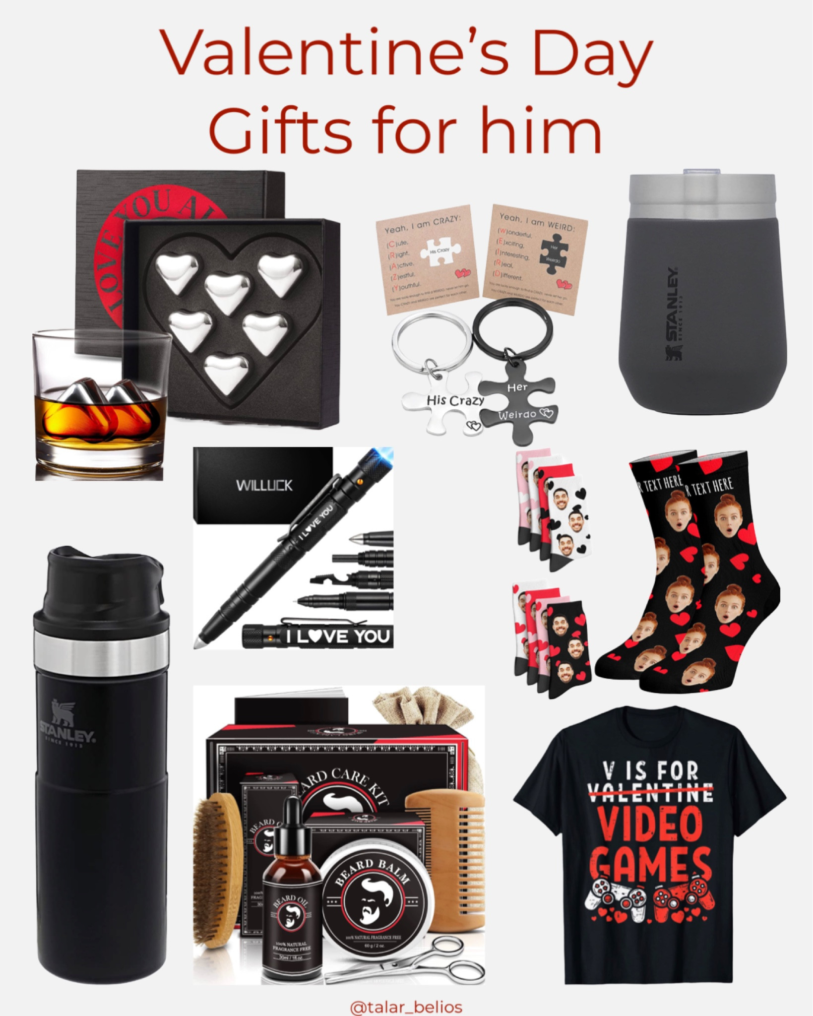 Valentine’s Day gifts for him
#giftsforhim #giftguides #vdaygiftsforhim #amazongifts #valentinesday #giftguideforhim

#LTKGiftGuide #LTKFind #LTKmens