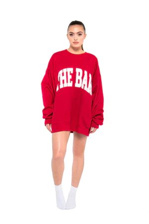 VARSITY SWEATSHIRT RUBY | The Bar