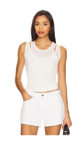 Maris Tank in Whisper White | Revolve Clothing (Global)