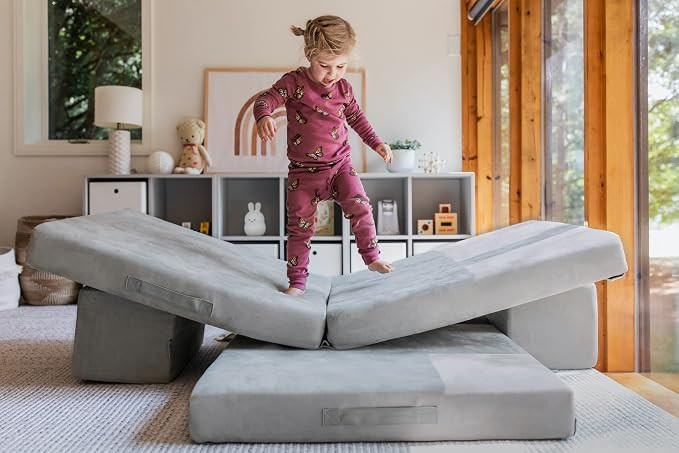 Figgy Modular Play Couch for Kids – Waterproof & Oeko-TEX Certified | Made in USA with Patent-P... | Amazon (US)