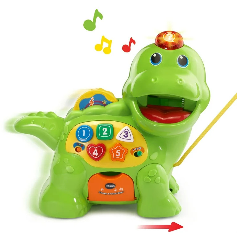 VTech Chomp & Count Dino with Accessories, Baby and Toddler Toys | Walmart (US)