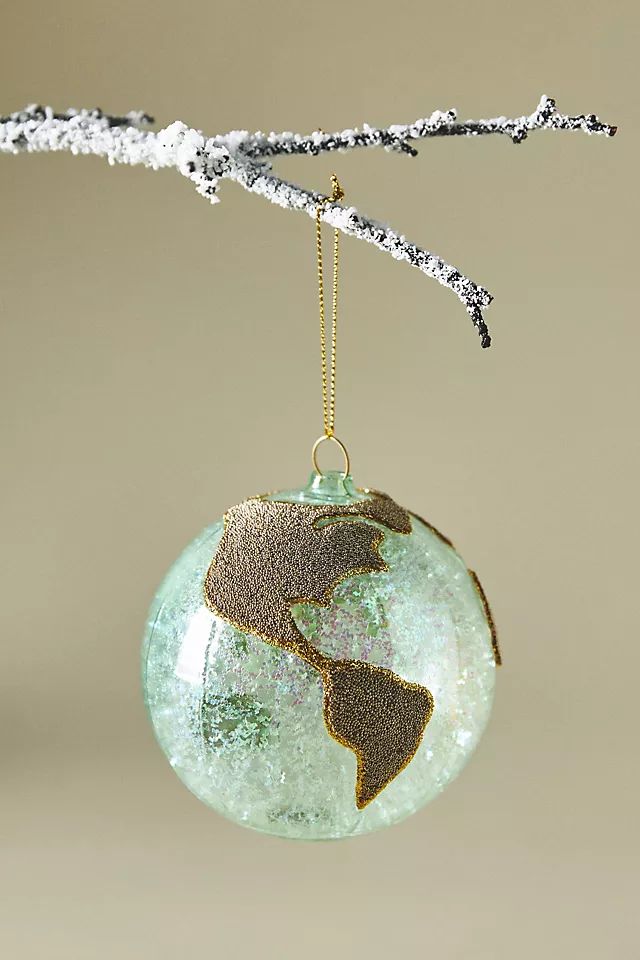 Globe Ornament | Anthropologie (US)