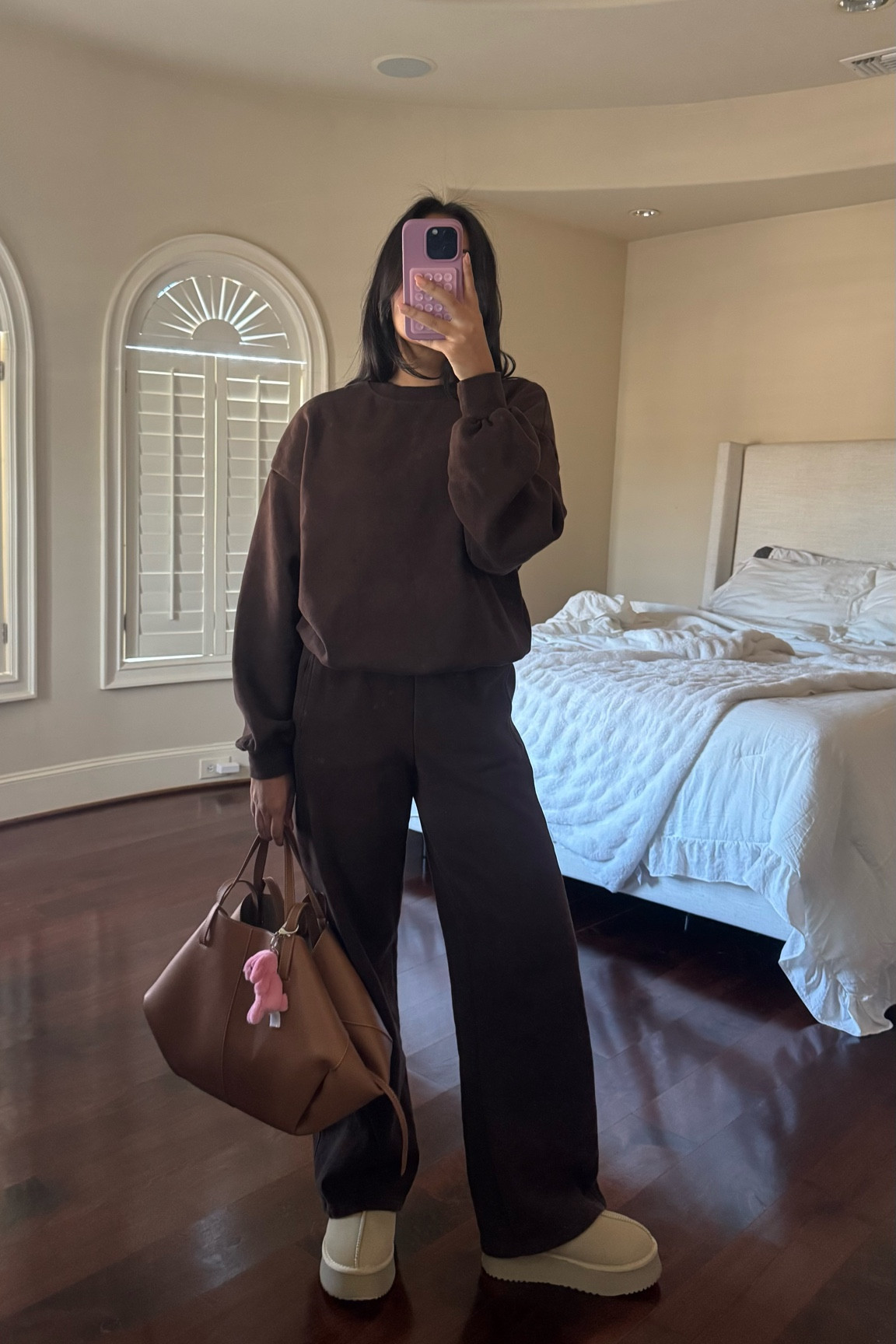 Comfy outfit idea. Garage sweat set on sale. Polene Tote   #outfit #fit #OOTD #comfyoutfits #outfitinspo #outfitideas #outfitinspiration

#LTKFindsUnder50 #LTKStyleTip #LTKSaleAlert