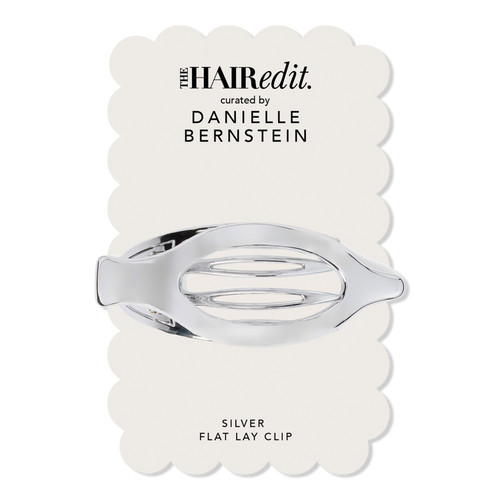 Silver Flat Lay Claw Clip by Danielle Bernstein - The Hair Edit | Ulta Beauty | Ulta