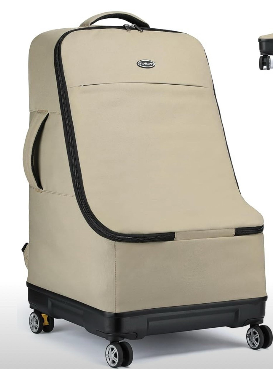 Travel Car seat cover on wheels 
Vacation | Car seat Travel | Airport Car Seat 

#LTKBaby #LTKFamily #LTKTravel