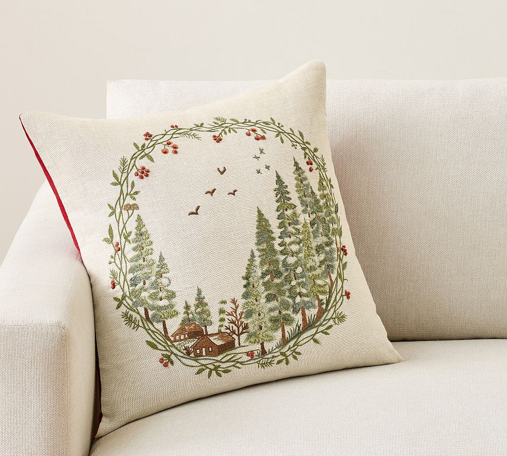 Winter Scene Pillow | Pottery Barn (US)