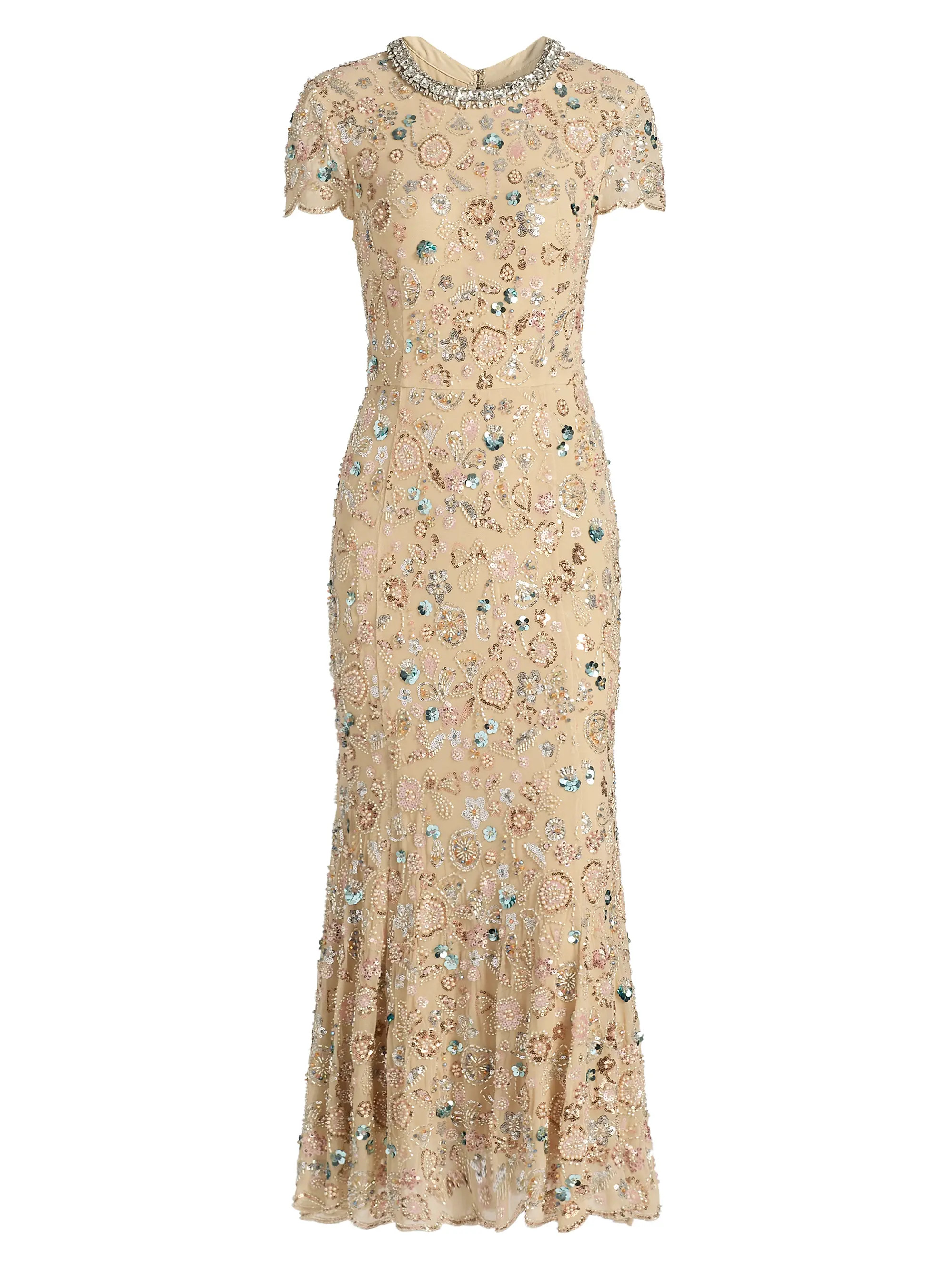 Sequined Embroidered Dress | Saks Fifth Avenue