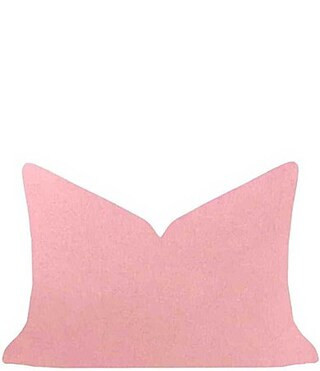 Laura Park Solid Velvet Lumbar Pillow - Blush Pink | Dillard's