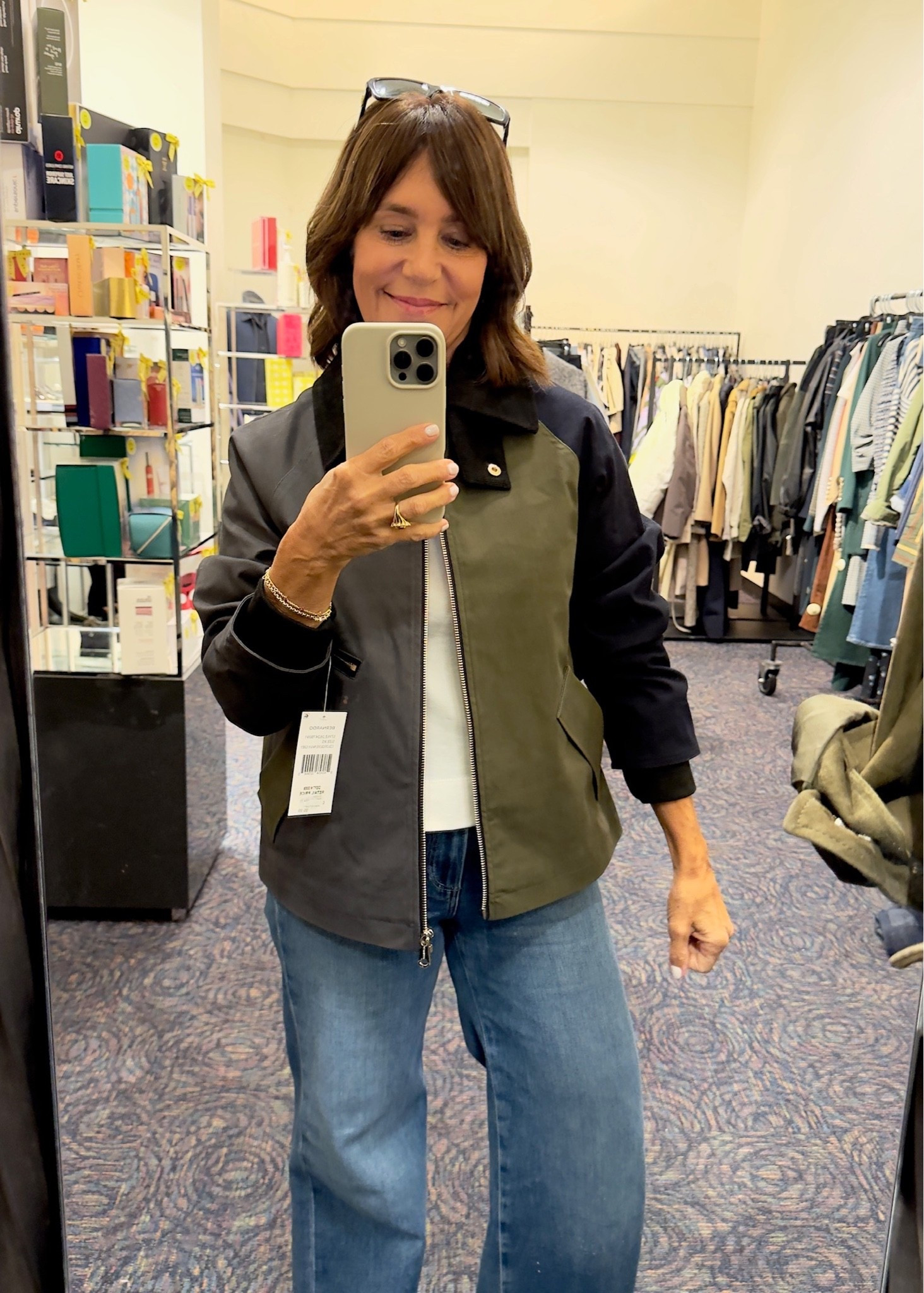 This jacket looks like Barbour for under $100 (on sale!) 🤩 Add this to your carts!! True to size.

#LTKSeasonal #LTKOver40 #LTKSaleAlert