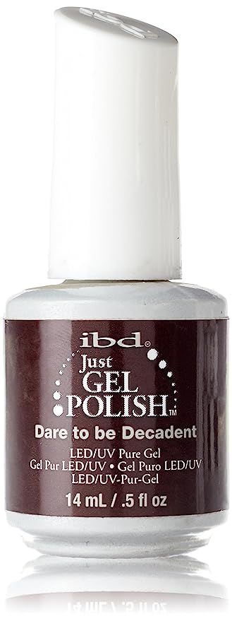 IBD Just Gel Soak Off Brown Nail Polish, Dare To Be Decadent | Amazon (US)