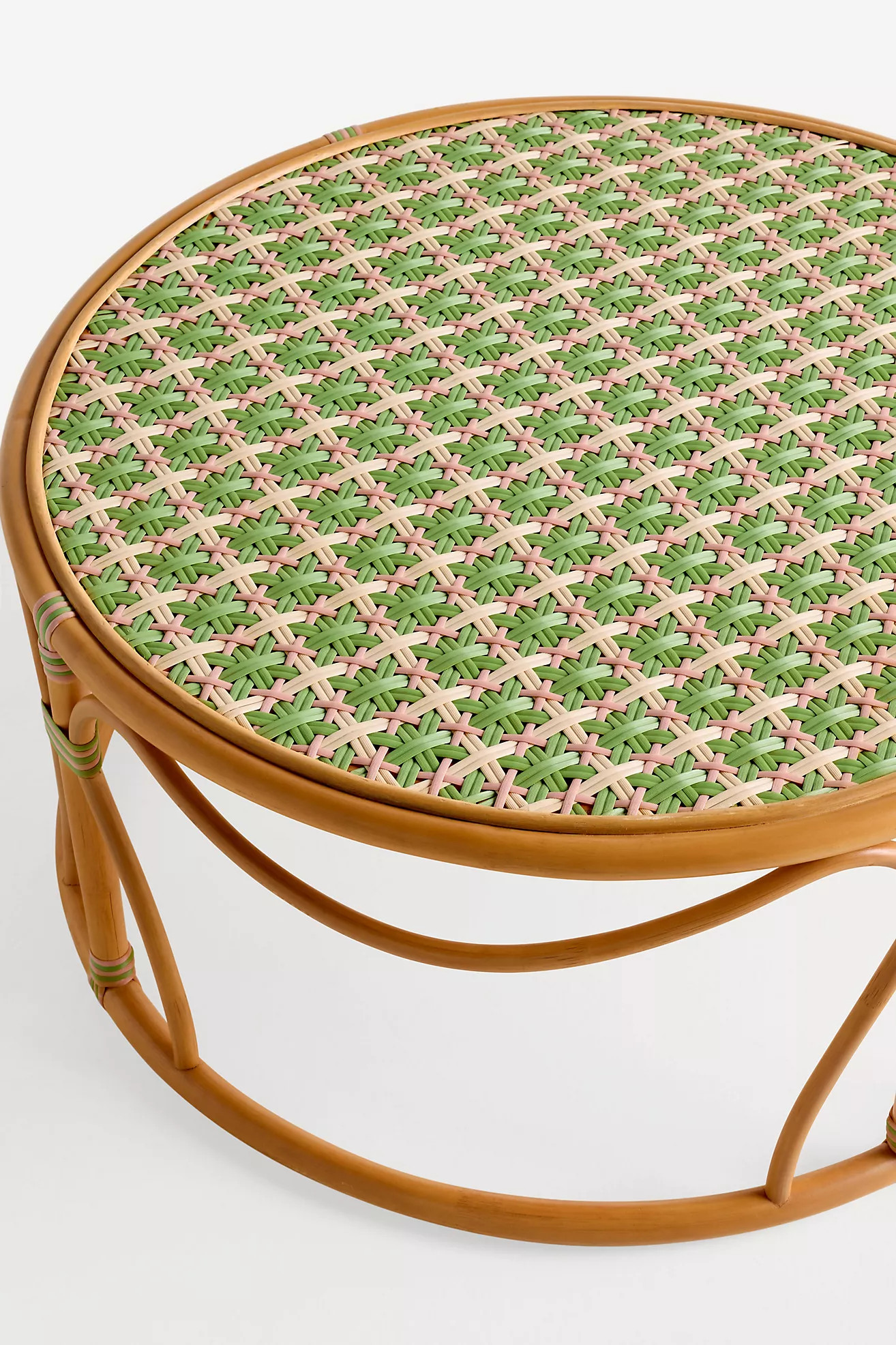 Coastal Rattan Indoor/Outdoor 36" Coffee Table | Anthropologie (US)