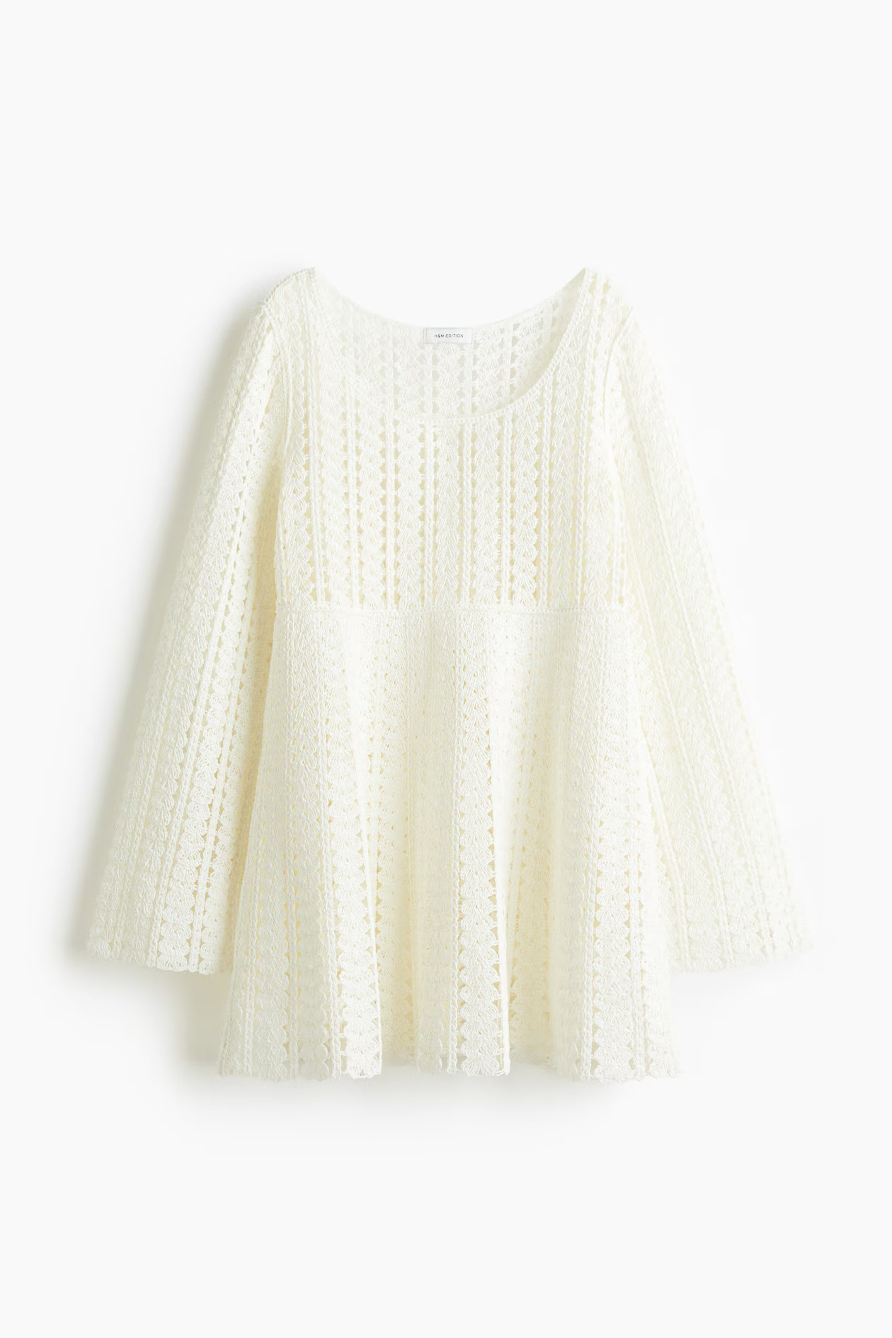 Vestido efecto crochet | H&M (FR, IT, ES, PT, BE)