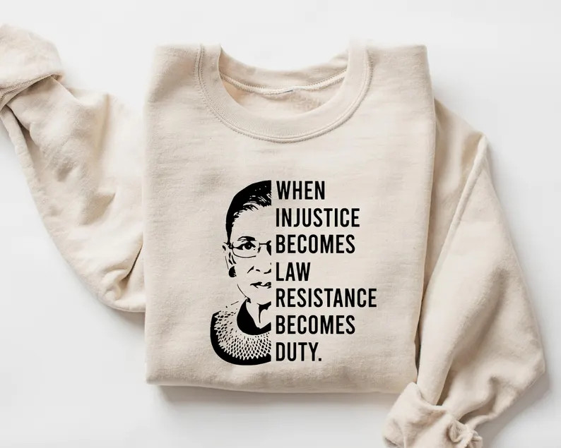 I Dissent Sweatshirt: RBG Quote, Girl Power, Equality Tee - Etsy | Etsy (US)
