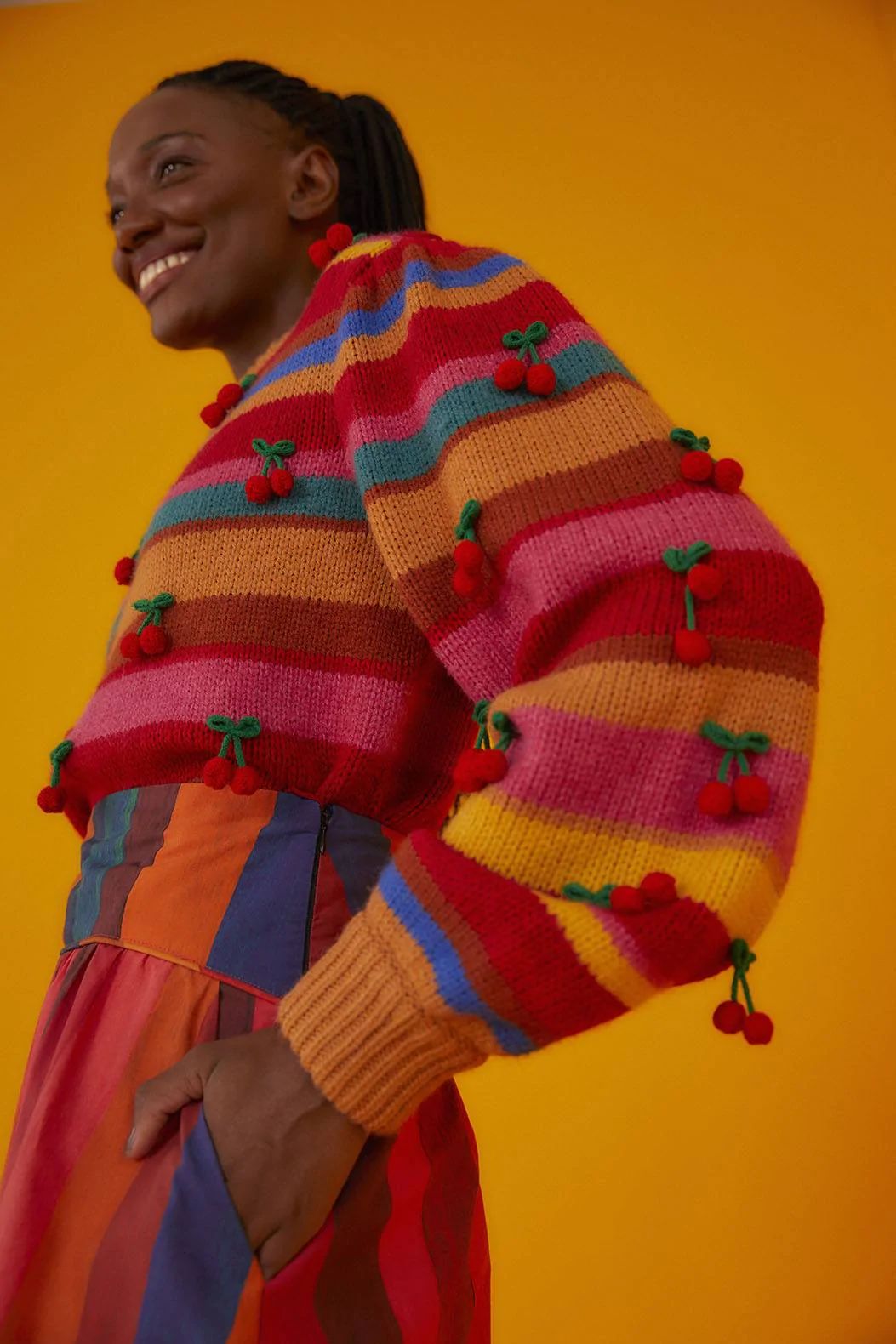 Crochet Cherry Sweater | FarmRio