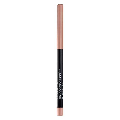 Maybelline New York Makeup Color Sensational Shaping Lip Liner, Nude Whisperer, Nude Lip Liner, 0... | Amazon (US)