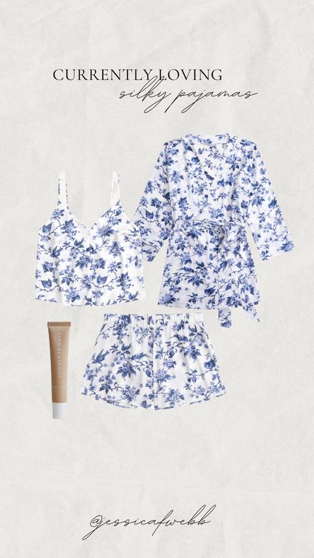 My weakness- pretty silky PJS! This set is so gorgeous! I love that there is a matching robe option. So fun!

#LTKSeasonal #LTKfindsunder100 #LTKstyletip