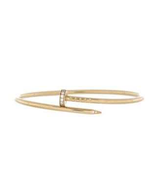 Pre-Owned Cartier Small Juste Un Clou Bracelet 18K Gold with Diamonds  | Bloomingdale's Cartier | Bloomingdale's (US)