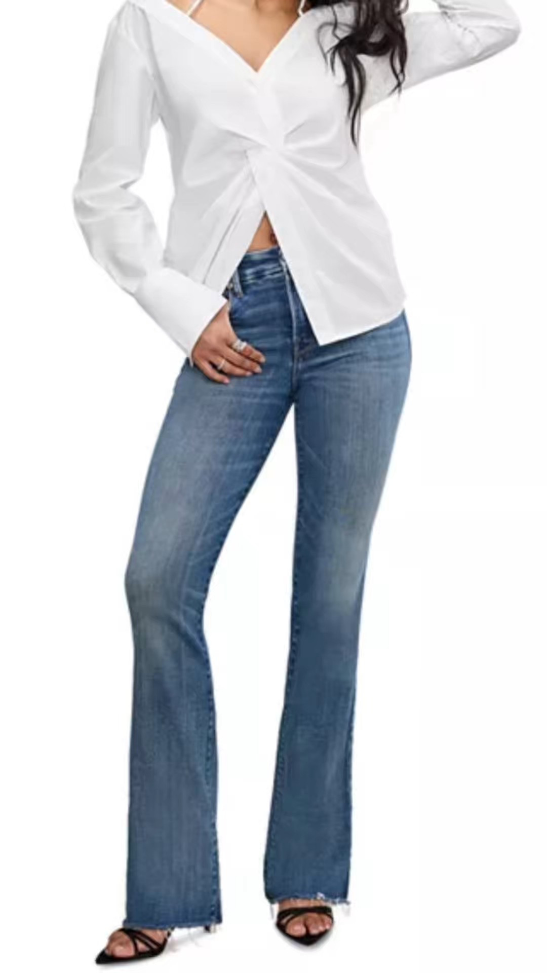 Soft Tech Good Classic High Rise Bootcut Jeans in Indigo 863

#LTKPlusSize #LTKStyleTip #LTKPetite