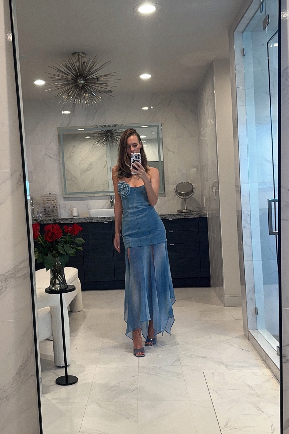 Love whoever came up with the idea of denim dresses!

#denim #denimdress #revolve #ootd #chic 

#LTKstyletip #LTKsalealert #LTKSeasonal