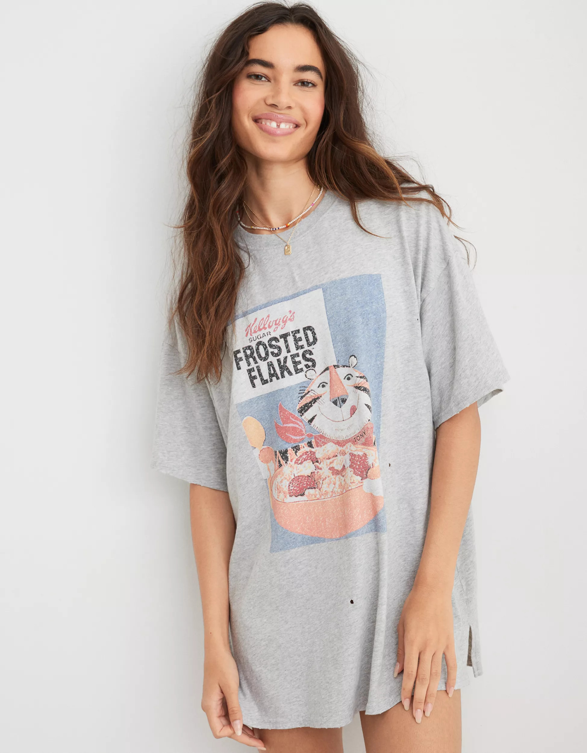 Aerie Sleep Happens Night Tee | American Eagle Outfitters (US & CA)