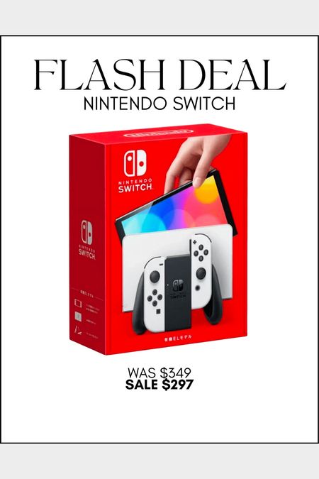 Black Friday flash deal on Nintendo switch!! We got this exact one for Max 2 years ago!

#LTKkids #LTKGiftGuide #LTKCyberWeek