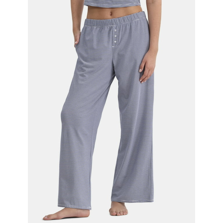 No Boundaries Jersey Sleep Pants, 30” Inseam, Women’s | Walmart (US)